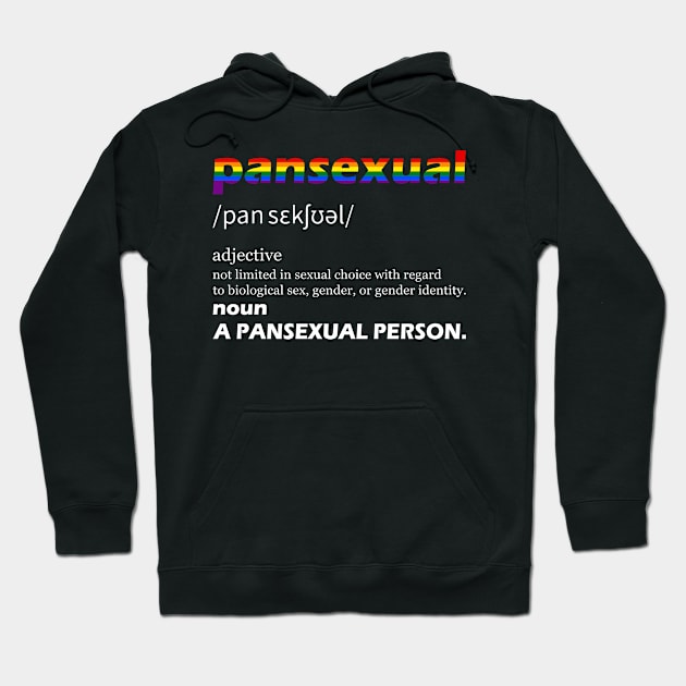 Pansexual Pride Present Pansexual Awareness Month Outfit Hoodie by joneK